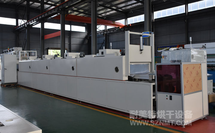 电容灌胶固化隧道式烘干线