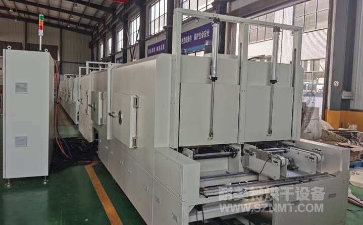 双排灌胶固化隧道炉